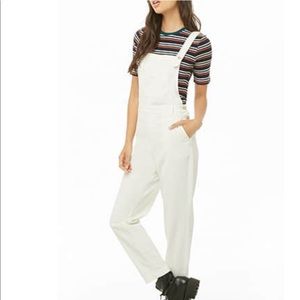FLASH SALE Corduroy Straight-Leg Overalls